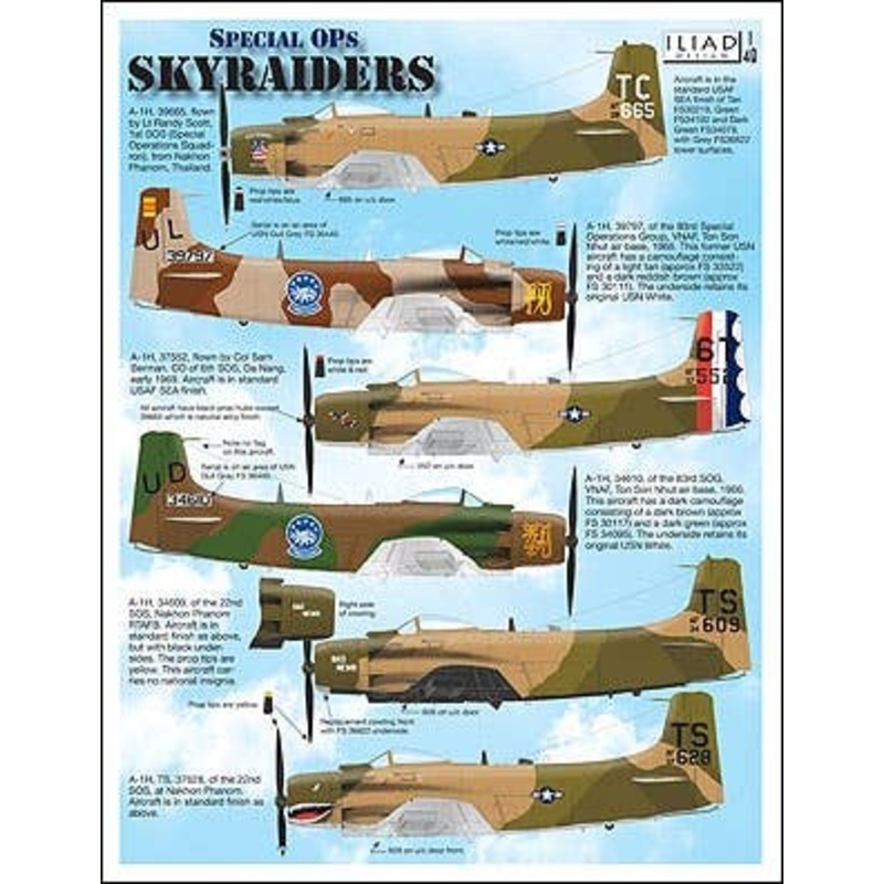 1/48 Special Ops Skyraiders