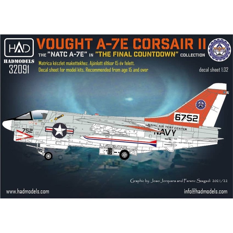 1/32 A-7E US NAVAL Air Test Center The final Countdown