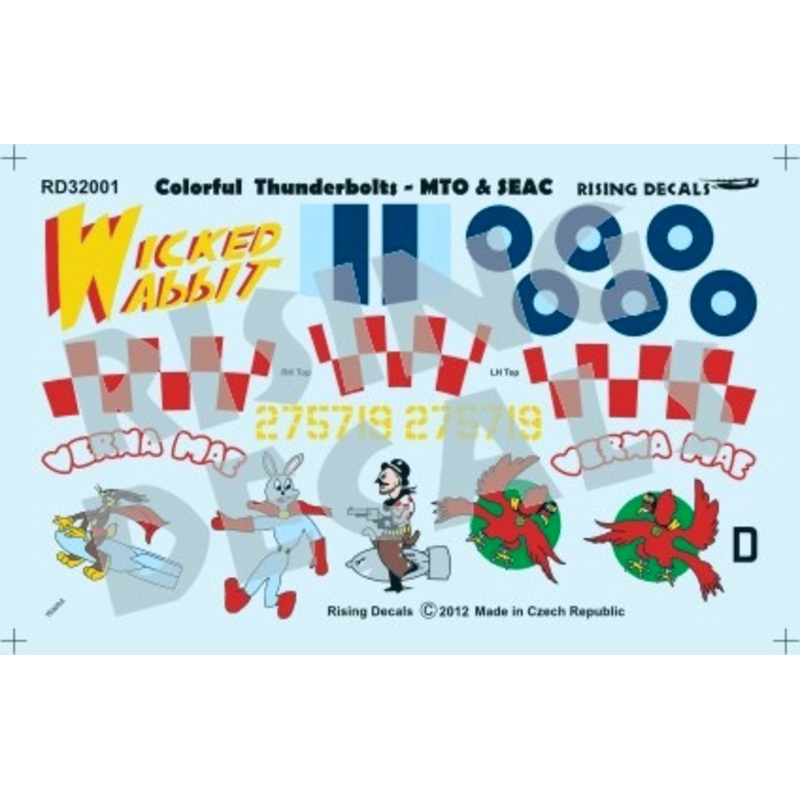 1/32 Colorful Thunderbolts MTO & SEAC