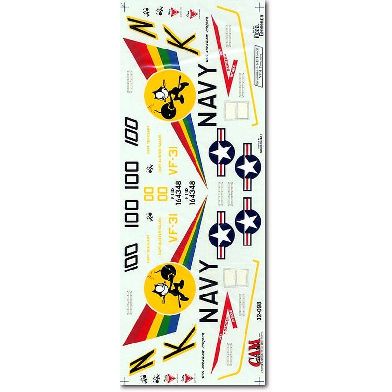 1/32 F-14D Tomcat VF-31 Tomcatters