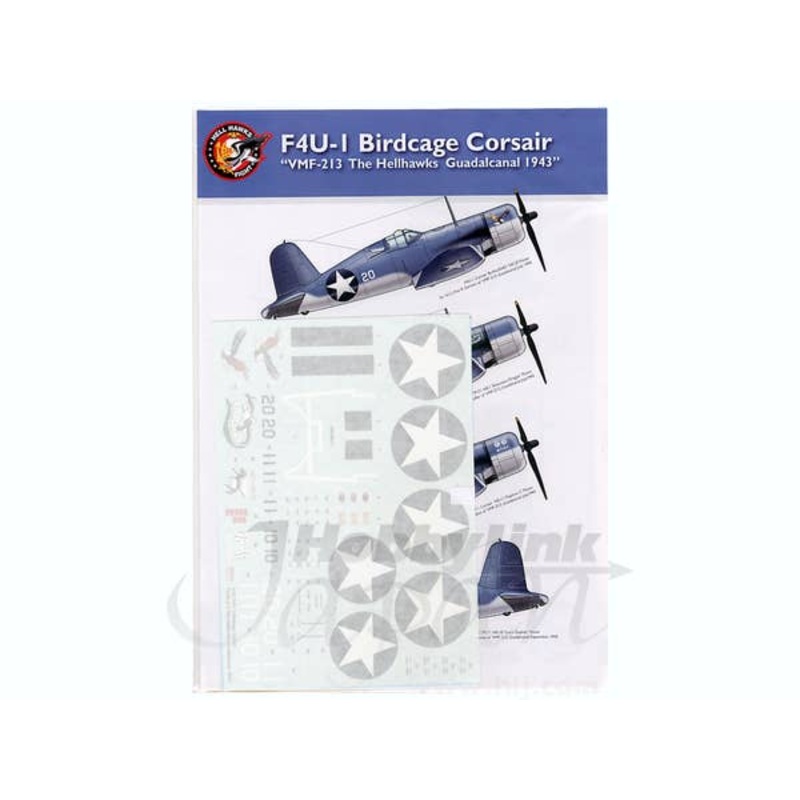 1/32 F4U-1 Birdcage Corsair VMF-213 The Hellhawks Guadalcanal 1943