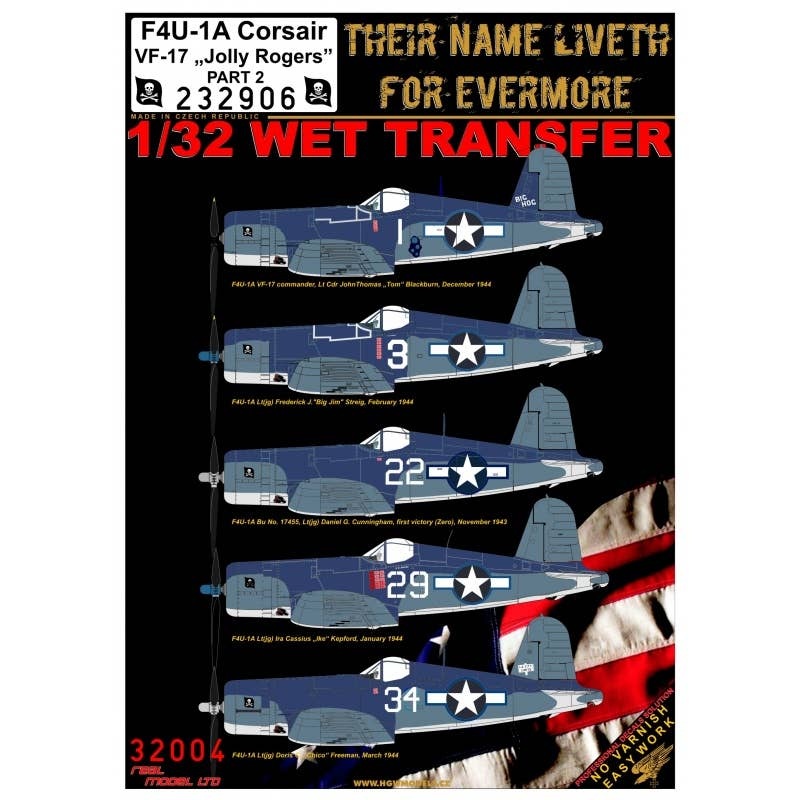 1/32 F4U-1A VF-17 Jolly Rogers Part 2