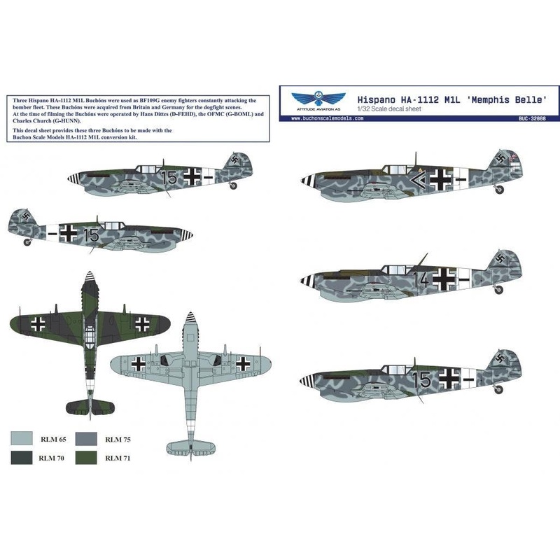 1/32 Hispano HA-1112 M1L 'Memphis Belle'