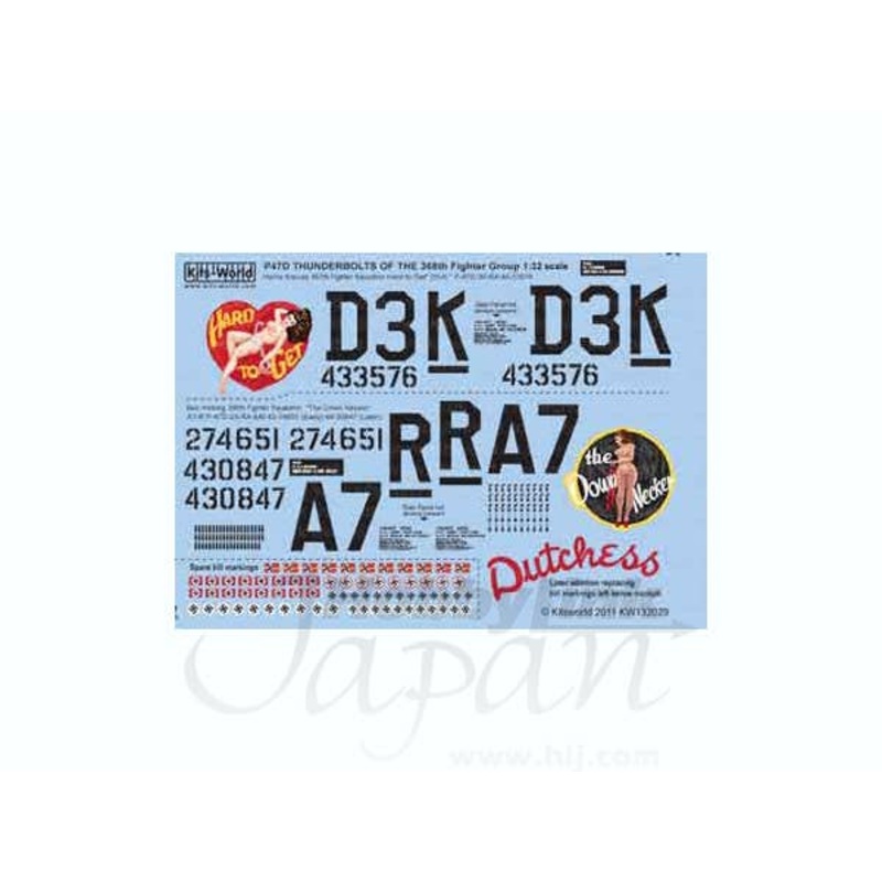1/32 P-47D Thunderbolt Hard To Get & The Down Necker