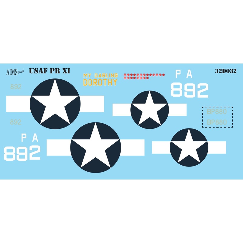 1/32 USAF Spitfire PR XI