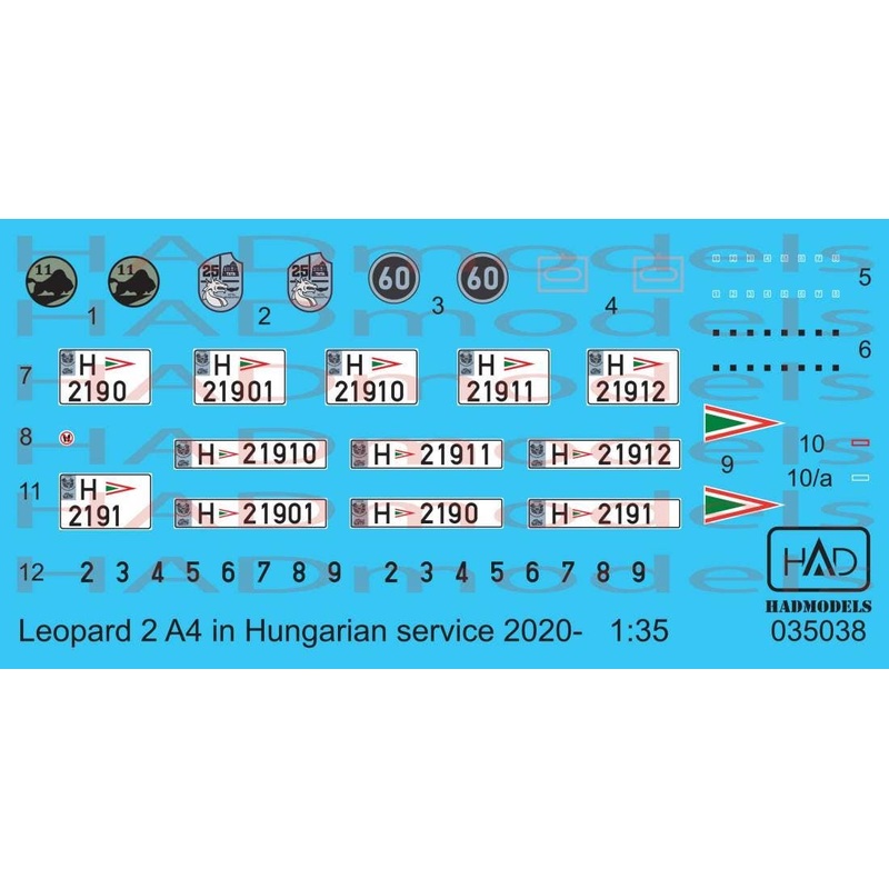1/35 Leopard 2 A4 in Hungarian Service 2020-