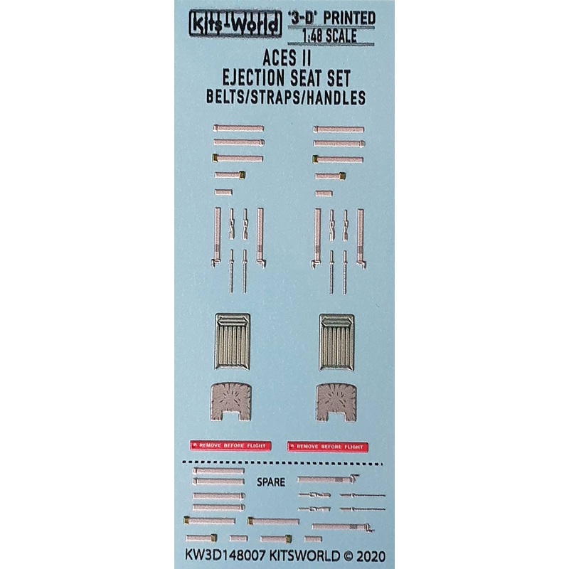 1/48 ACES II MB Injection Sheet Detail Up 3D Decal
