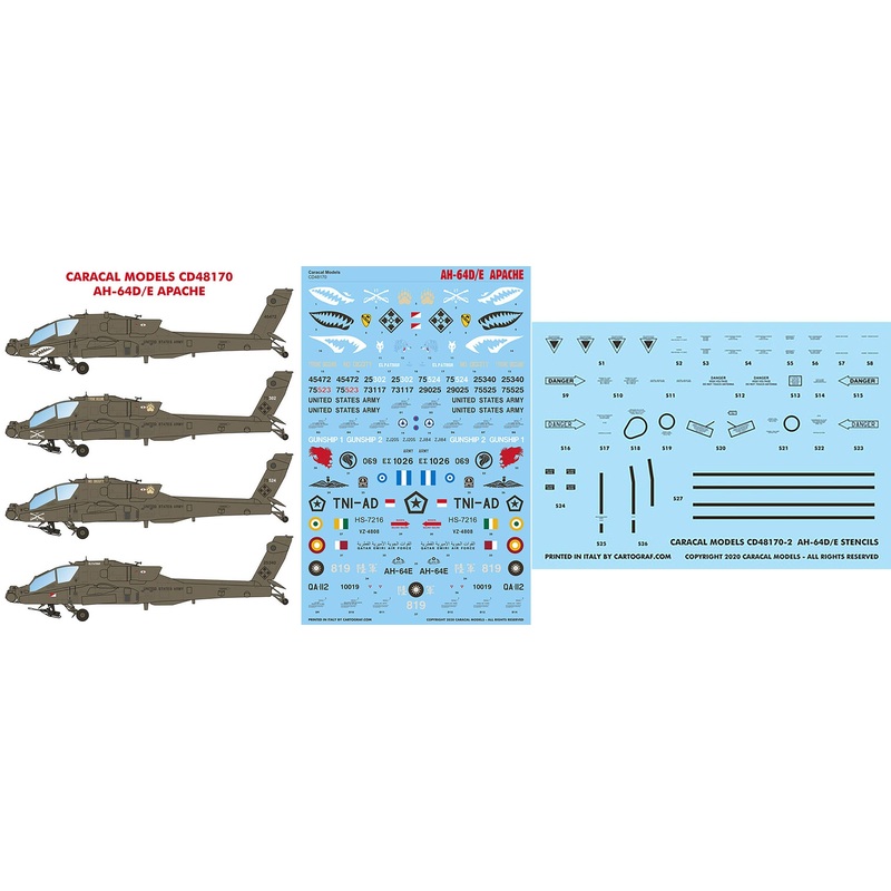 1/48 AH-64D/E Apache