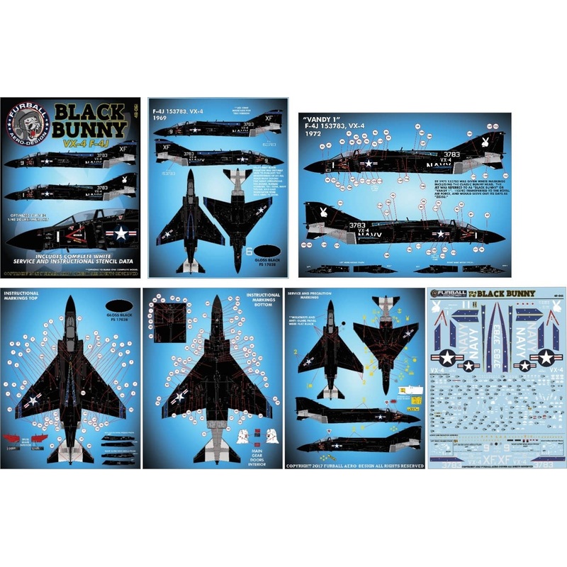 1/48 F-4J "VX-4 Black Bunny"