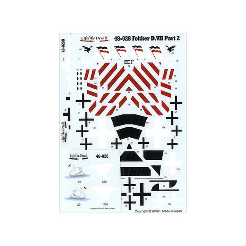 1/48 Fokker D.VII Part 2 (Japanese Instructions)