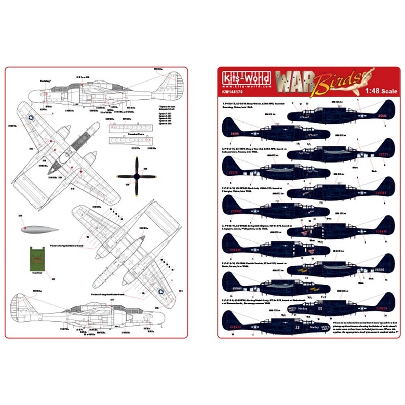 1/48 WW.II U.S. Forces P-61 Black Widow