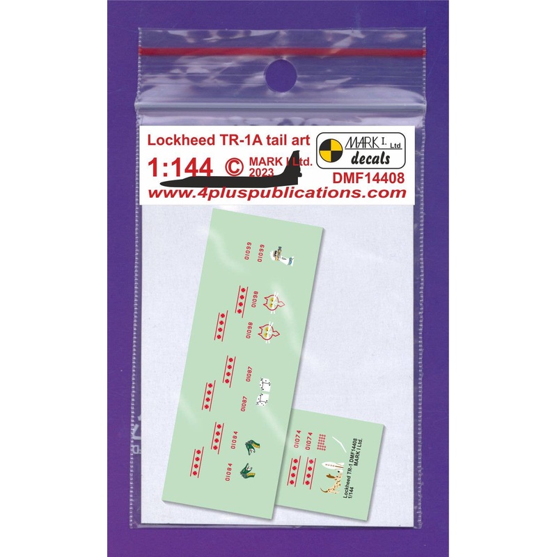 1/144 Lockheed TR-1 tail art
