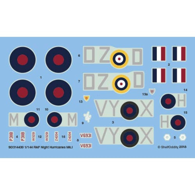 1/144 RAF Night Hurricanes Mk.I