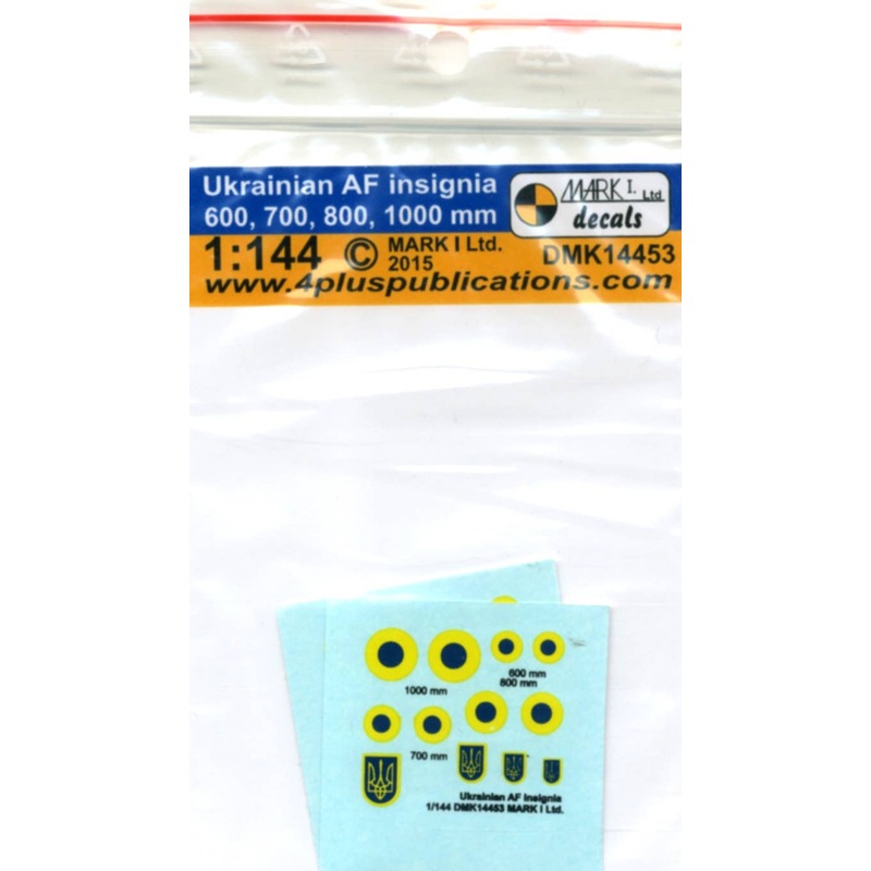 1/144 Ukrainian AF Insignia (2pc Set)