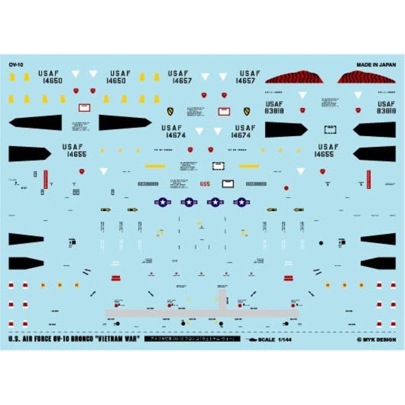 1/144 USAF OV-10 Bronco Vietnam War