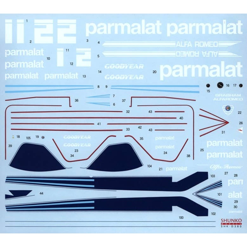 1/20 BT46B 1978 Sweden Decal Set (for Fujimi)