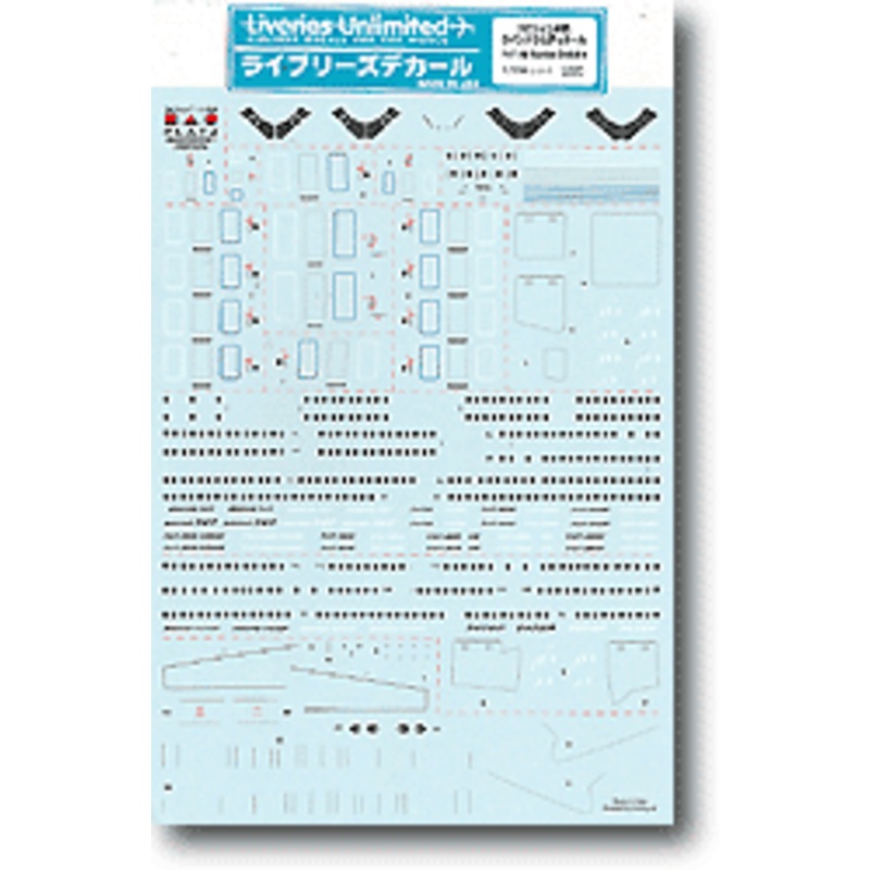 1/200 All B747 Window & Detail Decal