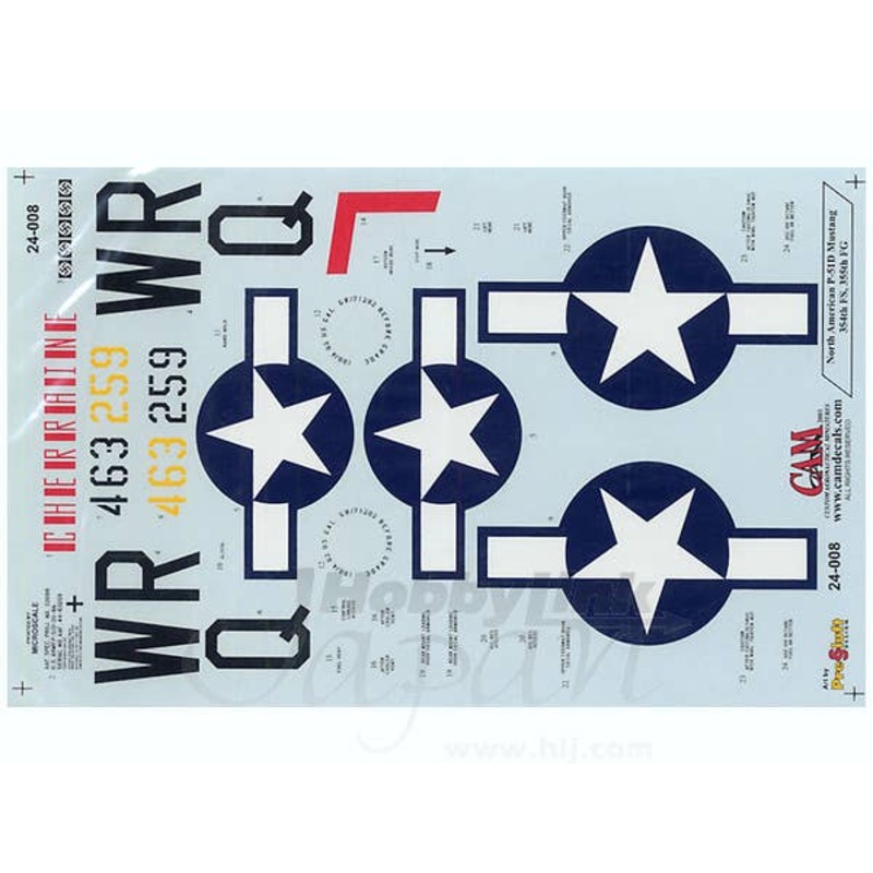 1/24 P-51D Mustang Cherraine