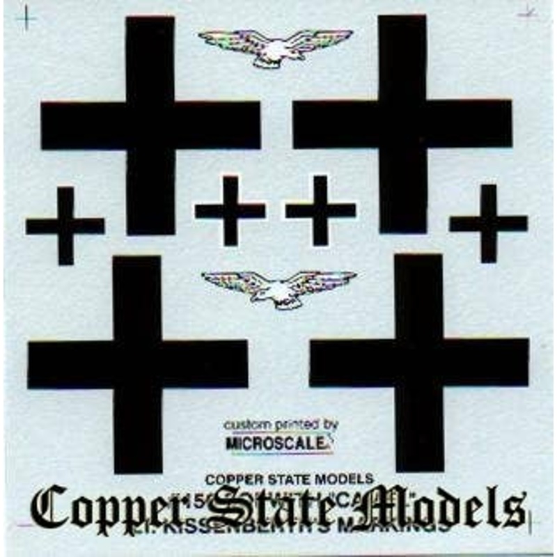 1/28 Sopwith Camel, Lt. O. Kissenberth Markings