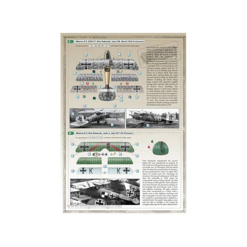 1/32 Albatros D.V Flying Circus Decals