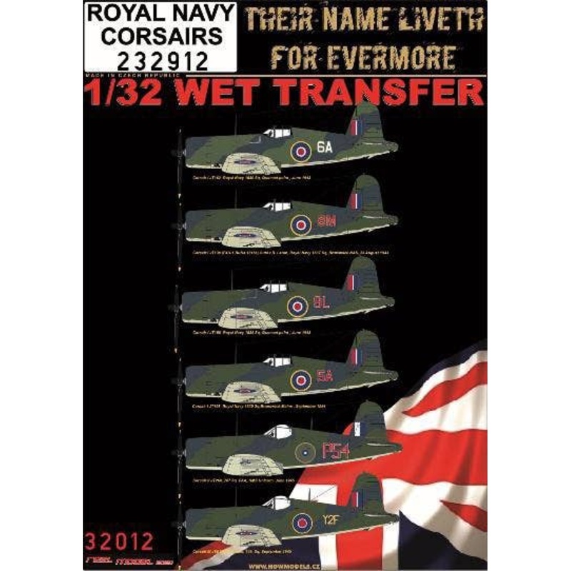 1/32 F4U Corsairs Royal Navy Markings
