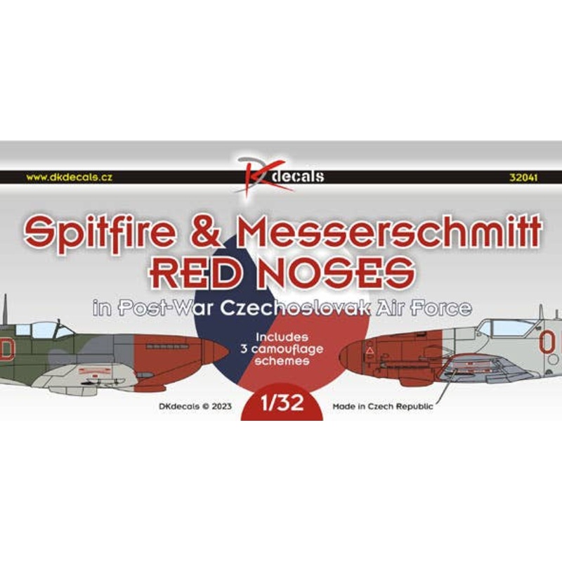1/32 Spitfire & Messerschmitt Red Noses