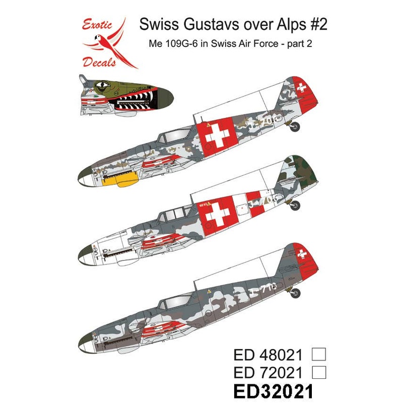 1/32 Swiss Gustavs over Alps #2 - Me 109G-6 in Swiss Air Force, part 2
