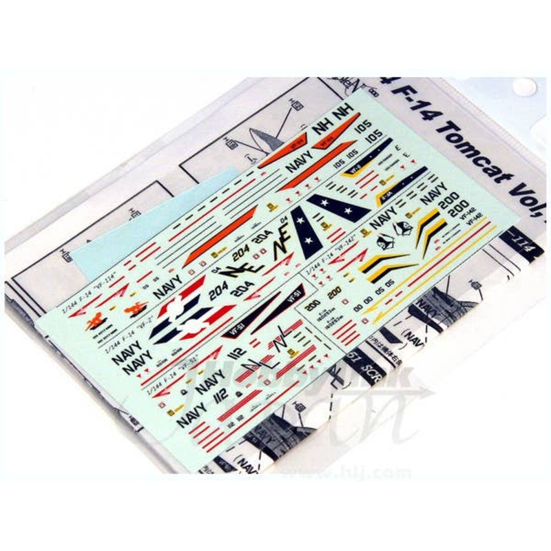 1/144 F-14 Tomcat Decals Vol. 1