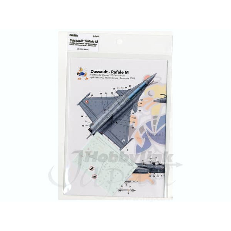1/144 Rafale M Flottille de Chasse 12F Decoration speciale 1000 heures