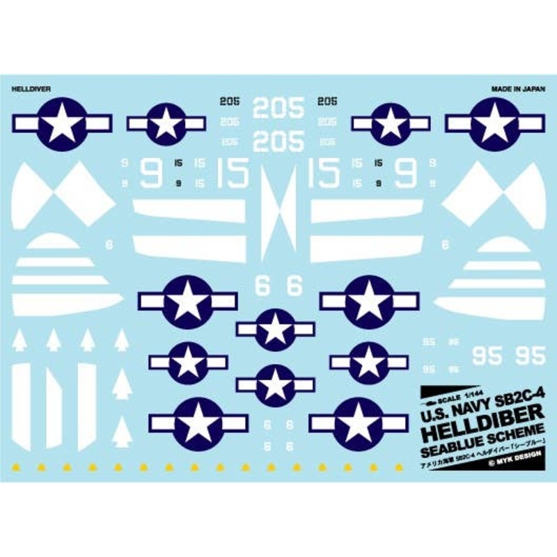 1/144 U.S. Naby SB2C-4 Helldiver "Seablue"