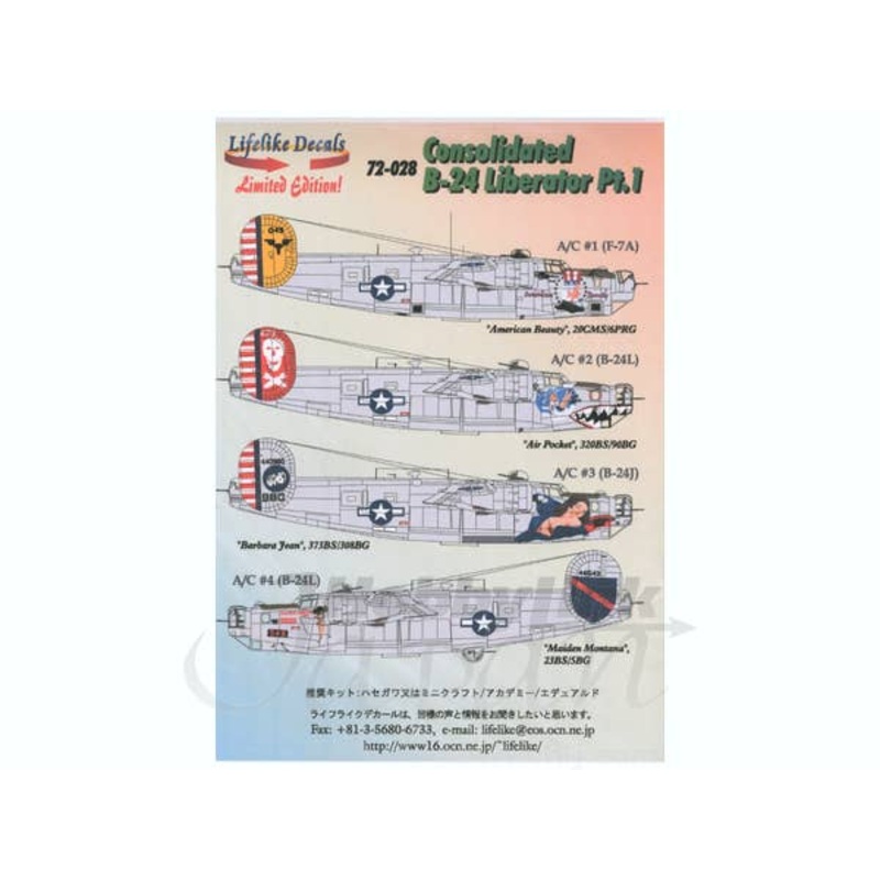 Consolidated B-24 Liberator Part.1 (Japanese)