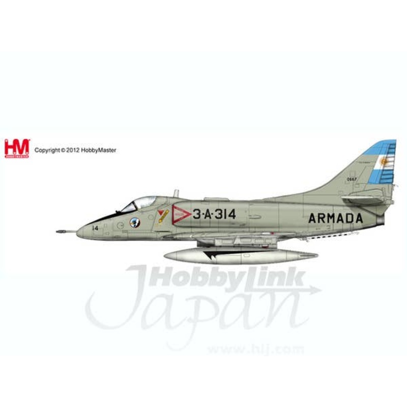 1/72 Douglas A-4Q Skyhawk Falklands Attacker Argentinian Naby