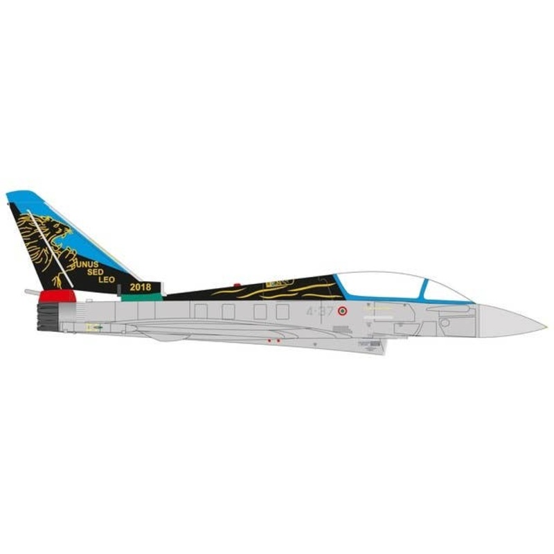 1/72 Eurofighter Typhoon Twin-Seat Italian Air Force 20th Gruppo 100th Anniversary