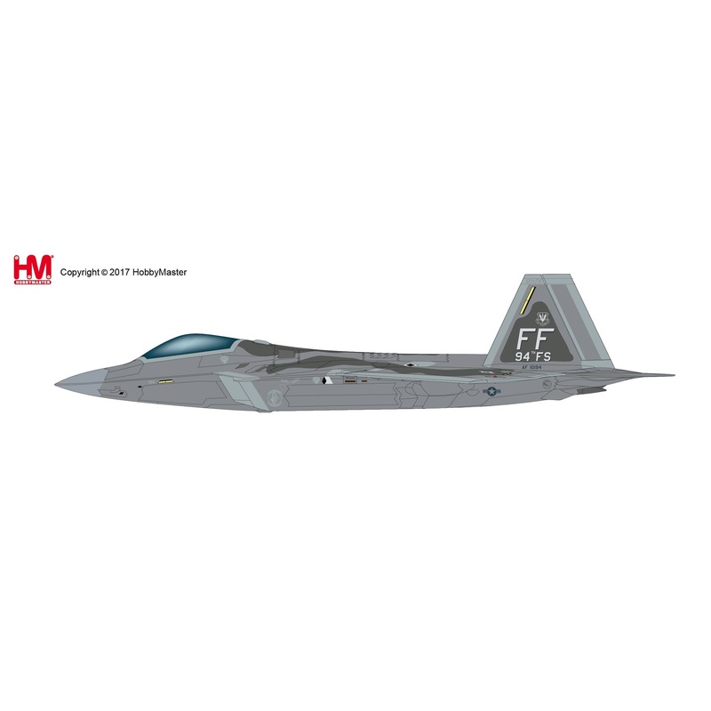 1/72 F-22 Raptor "94th Fighter Squadron"