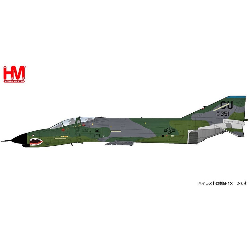 1/72 F-4E Phantom 2 US Air Force 497th Fighter Training Squadron 1985