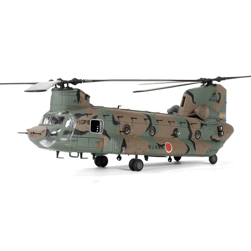 1/72 Ground Self-Defense Force Kisarazu Garrison CH-47J Chinook 1st Helicopter Group 105th Squadron Finished Product