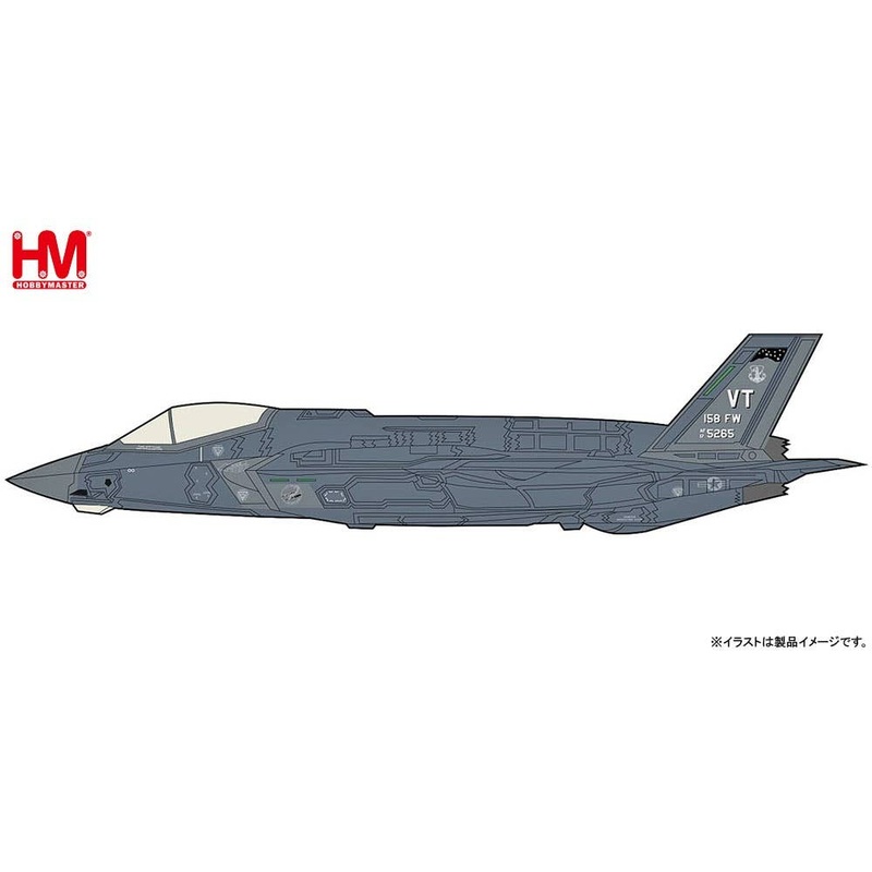 1/72 Lockheed Martin F-35A 134th FS, 158th FW, Burlington Intl Airport,Vermont Air Guard, Sept 2019