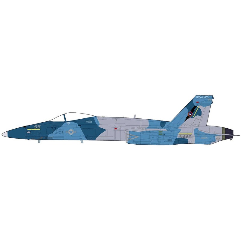 1/72 McDonnell Douglas F/A-18A BuNo 162875 NSAWC 55 2004-2006