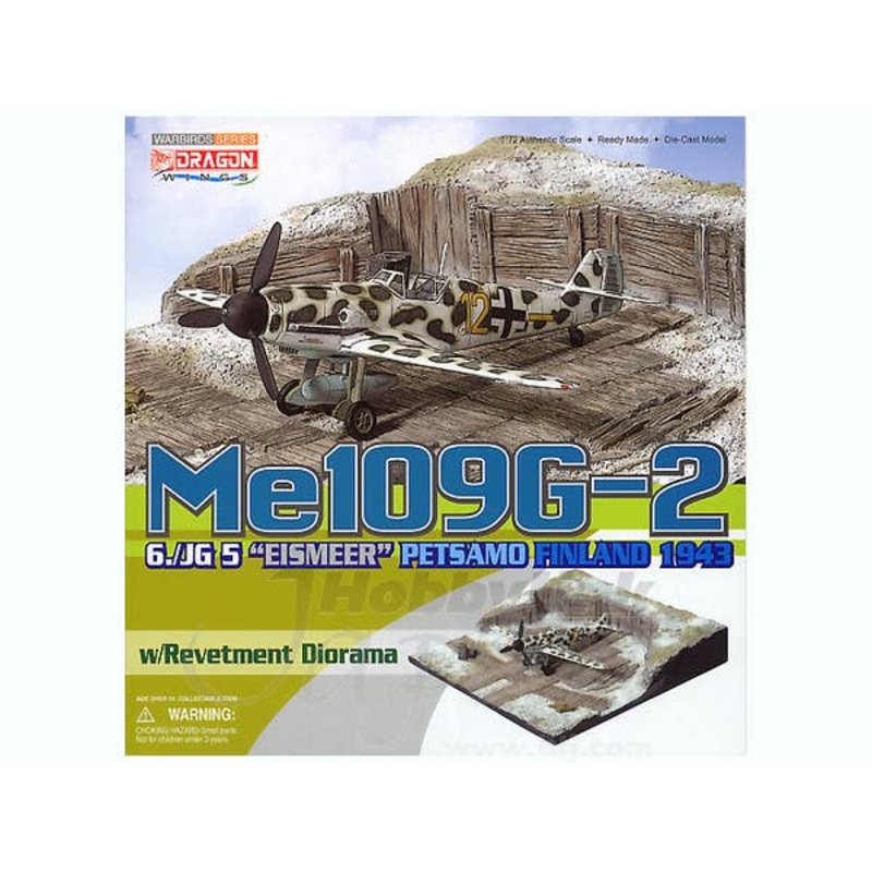 1/72 Me109G-2 Eismeer w/Base 1943