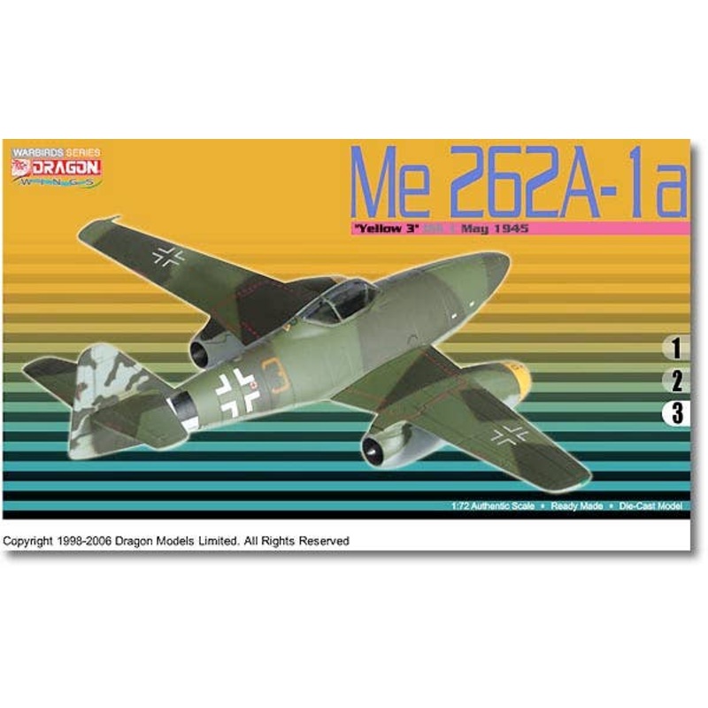 1/72 Me262A-1a Yellow 3 May 1945