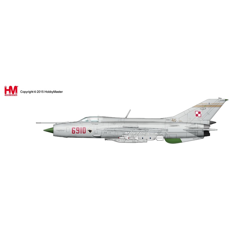 1/72 MIG-21PFM 1st Sqn. of 62nd Fighter Regiment Polish AF Poznan-Krzesiny AB, 1994
