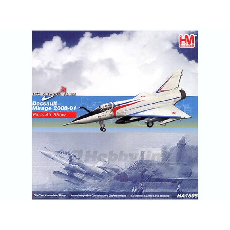 1/72 Dassault Mirage 2000-01 Paris Air Show