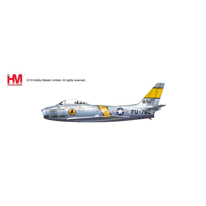 1/72 F-86E Sabre FU-760 Flown by Charles "Chick" Cleveland Special