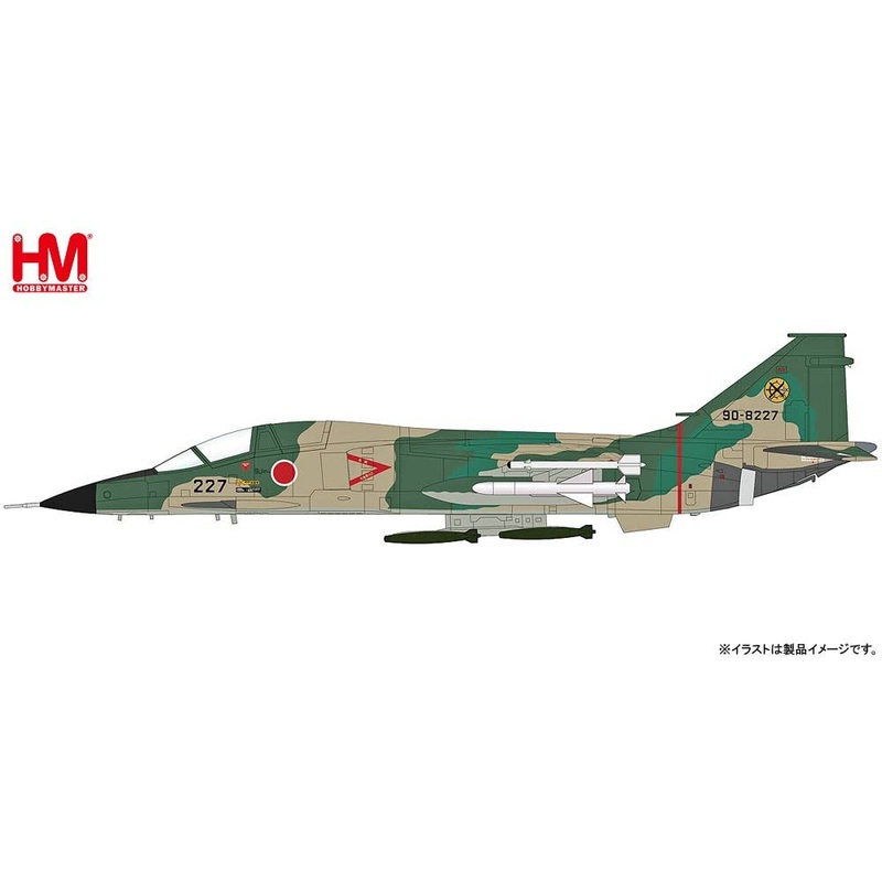 1/72 Japan F-1 Jet Fighter 90-8227, 6th Squadron, JASDF