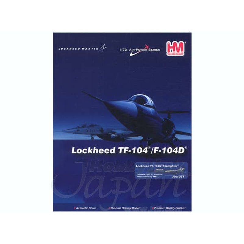 1/72 Lockheed TF-104G Starfighter Luftwaffe JBG 31 Boelcke 25th Anniversary 1983