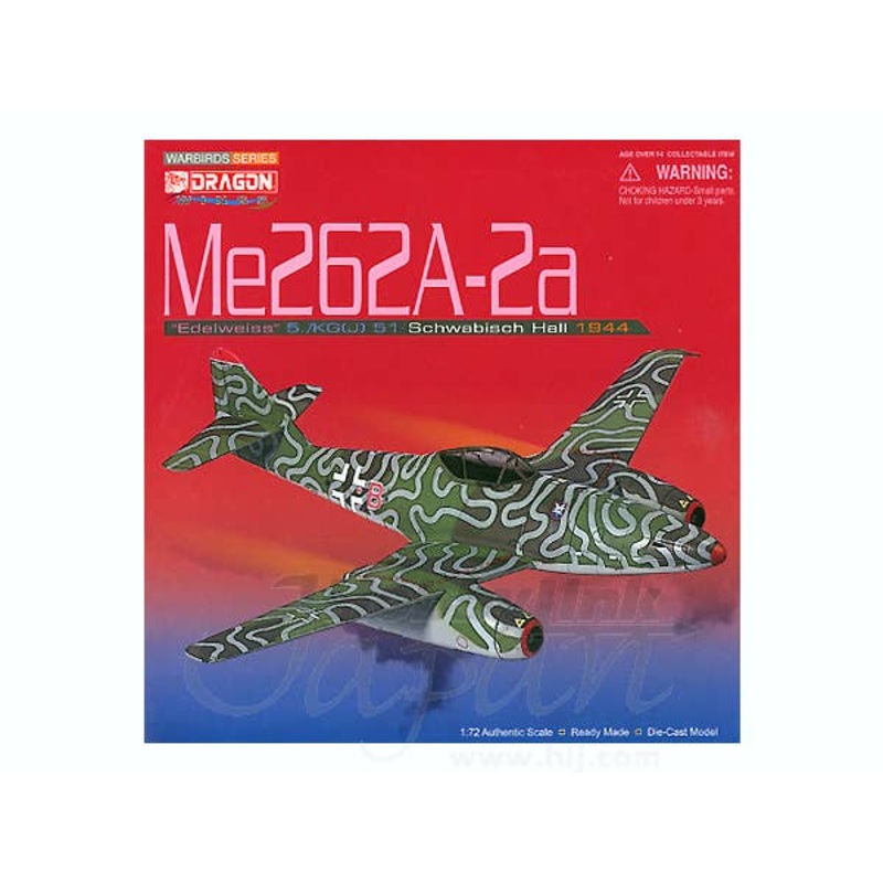 1/72 Me262A-2a 5./KG(J)51 Edelweiss 1944