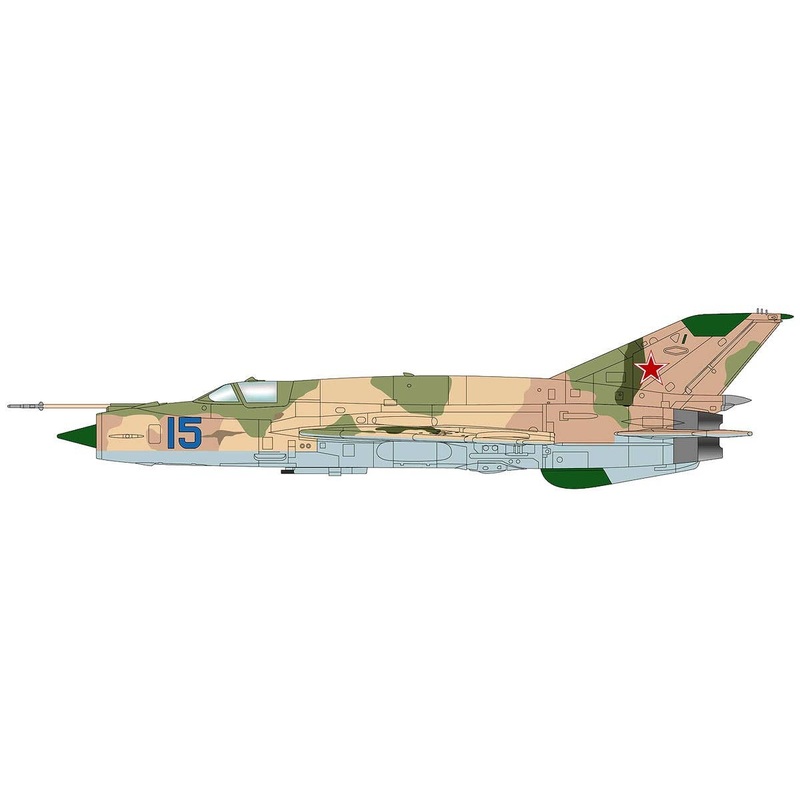 1/72 MiG-21MT Blue 15 Dolgoye Ledovo Russia 1970s