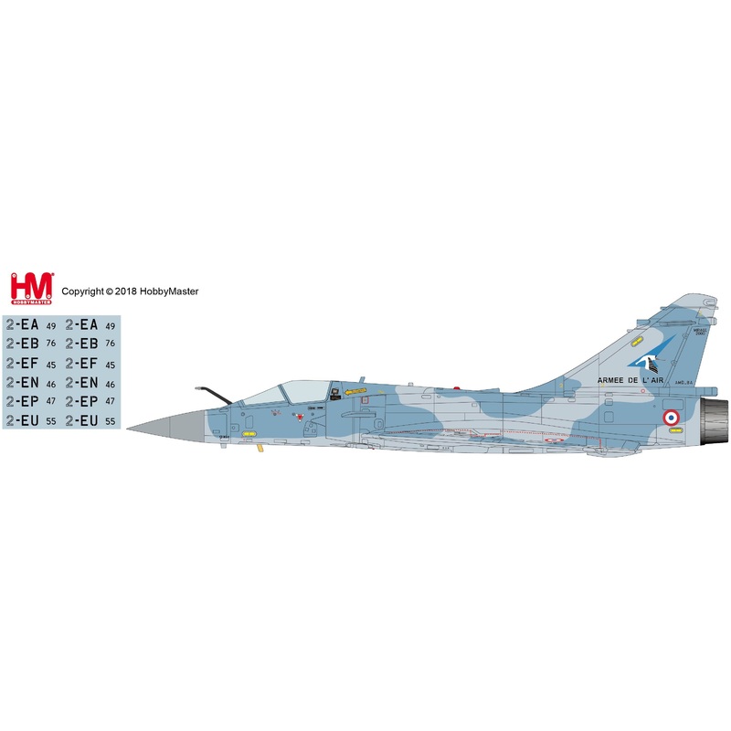 1/72 Mirage 2000-5 Waddington RAF Station, United Kingdom, 2002