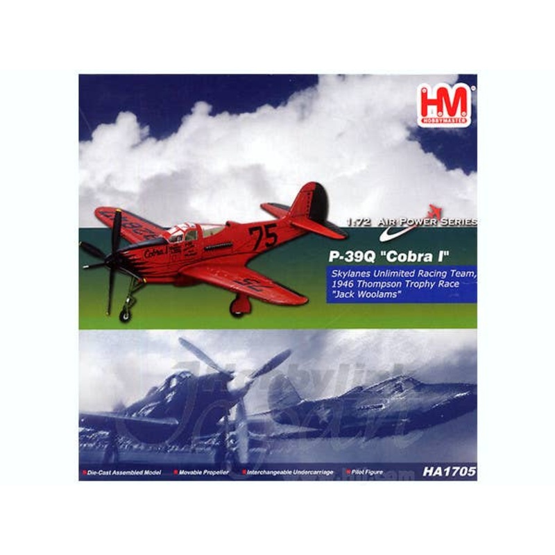1/72 P-39Q Cobra I Skylanes 1946 Thompson Trophy Race J