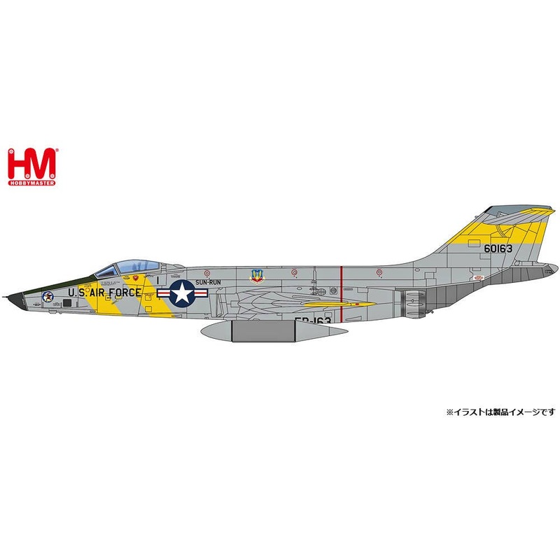 1/72 RF-101C Voodoo USAF 363rd Tactical Reconnaissance Wing #60163